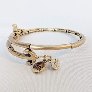 ALEX & ANI Bohemian Anchor Wrap Statement Bracelet NWT